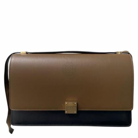 Sell C line Case Flap Bag Black Brown HuntStreet